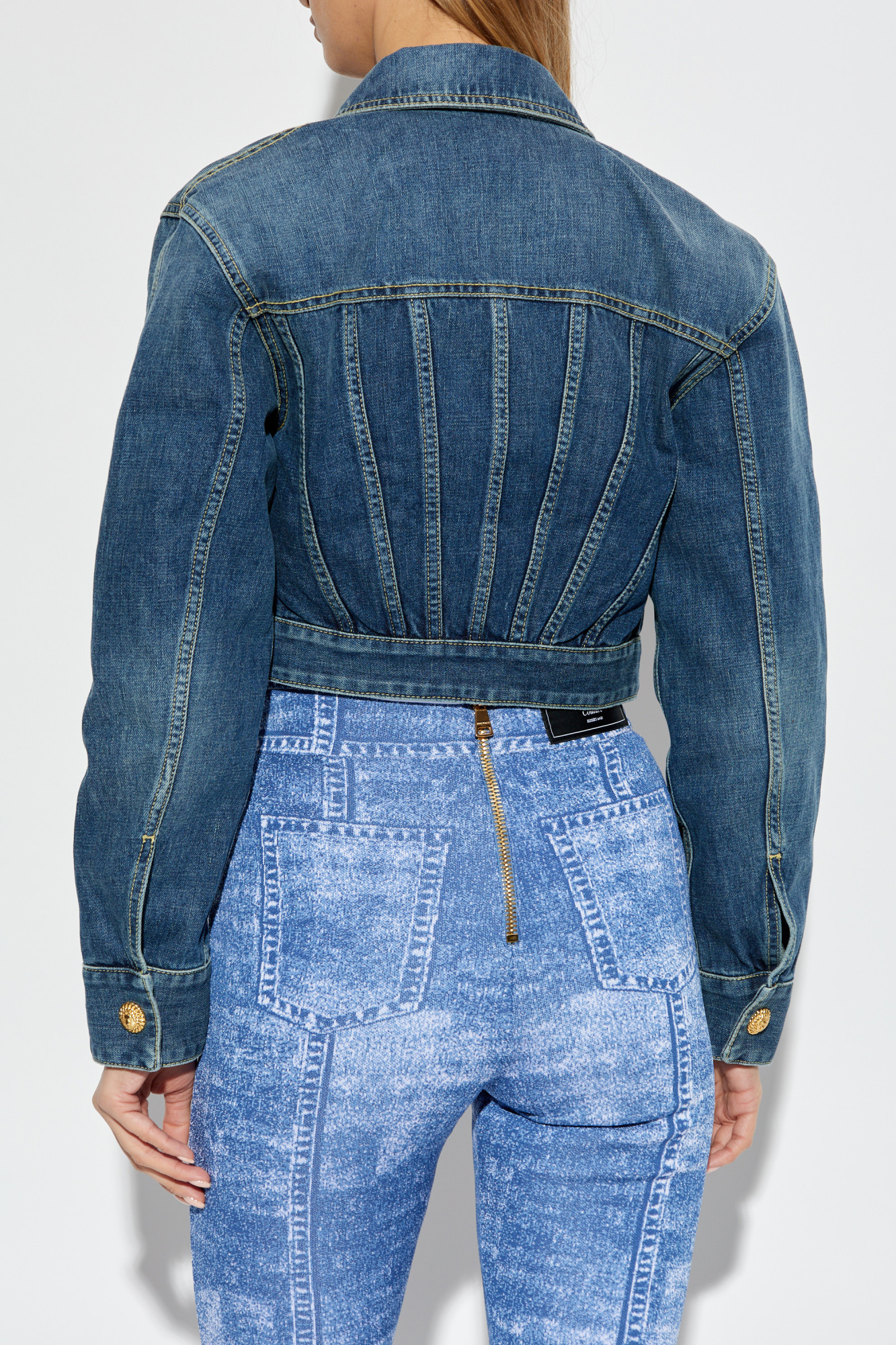 Balmain Short denim jacket | Women's Clothing | Vitkac